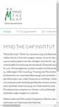 Mobile Screenshot of mindthegap.org